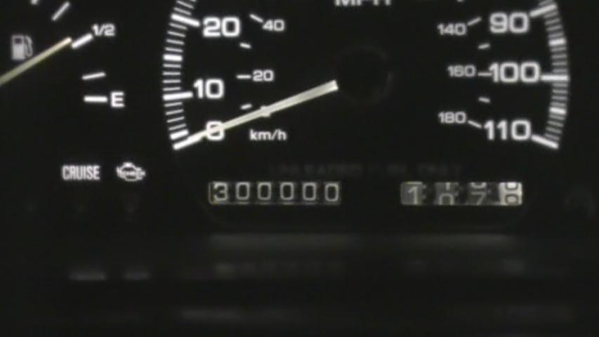 My odometer at 300,000 miles